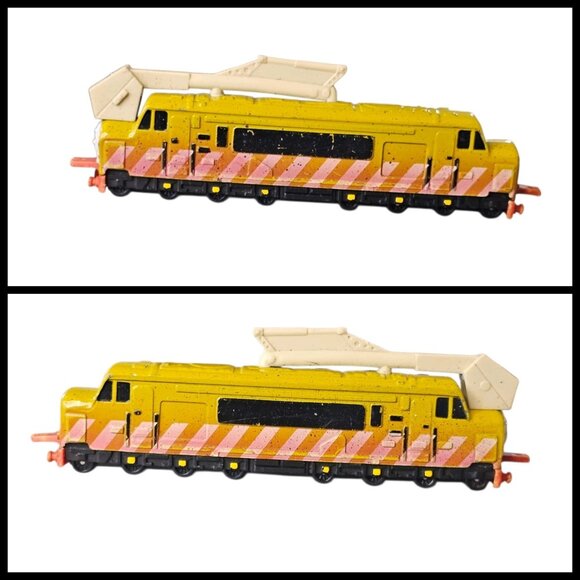 VTG 90s Thomas & Friends ERTL Pull‎ Along Trains Diesel 10 Donald Toby Diecast - Picture 3 of 11